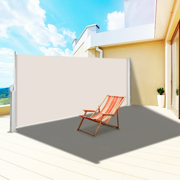 VEVOR brand Retractable Side Awning 118 inch x 71 inch
