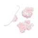thumbnail image 3 of Conjunto de pijamas de 3 piezas, ropa para muñecas, regalo para niñas pequeñas, disfraces, DIY para muñecas con estilo, accesorios de ropa para muñeca rosa, 3 of 9