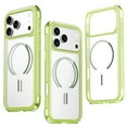thumbnail image 5 of Allytechgroup Magnetic Case for iPhone 16 Pro Max, Compatible with Mag-safe Slim Lightweight Hard PC Rugged Shockproof Protective Non-Slip Back Cover Compatible with iPhone 16 Pro Max, Green, 5 of 8
