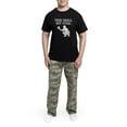 thumbnail image 5 of CafePress - Thou Shall Not Steal Pajamas - Men's Dark Loose Fit Cotton Pajama Set, 5 of 7