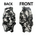 thumbnail image 6 of BT Bear Cat Surgery Recovery Suit, After Surgery Wear for Abdominal Wounds Spay, Pet Cat Weaning Shedding Suit Onesie Camouflage Jumpsuit L, 6 of 7
