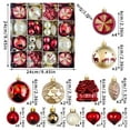 thumbnail image 3 of karymi 40pcs Christmas Tree Decoration 6cm Christmas Ball Christmas Tree Pendant Alien Painted Christmas Ball Gift Christmas Party Decorations up to 70% off up to 70% off Weekly Deal, 3 of 6