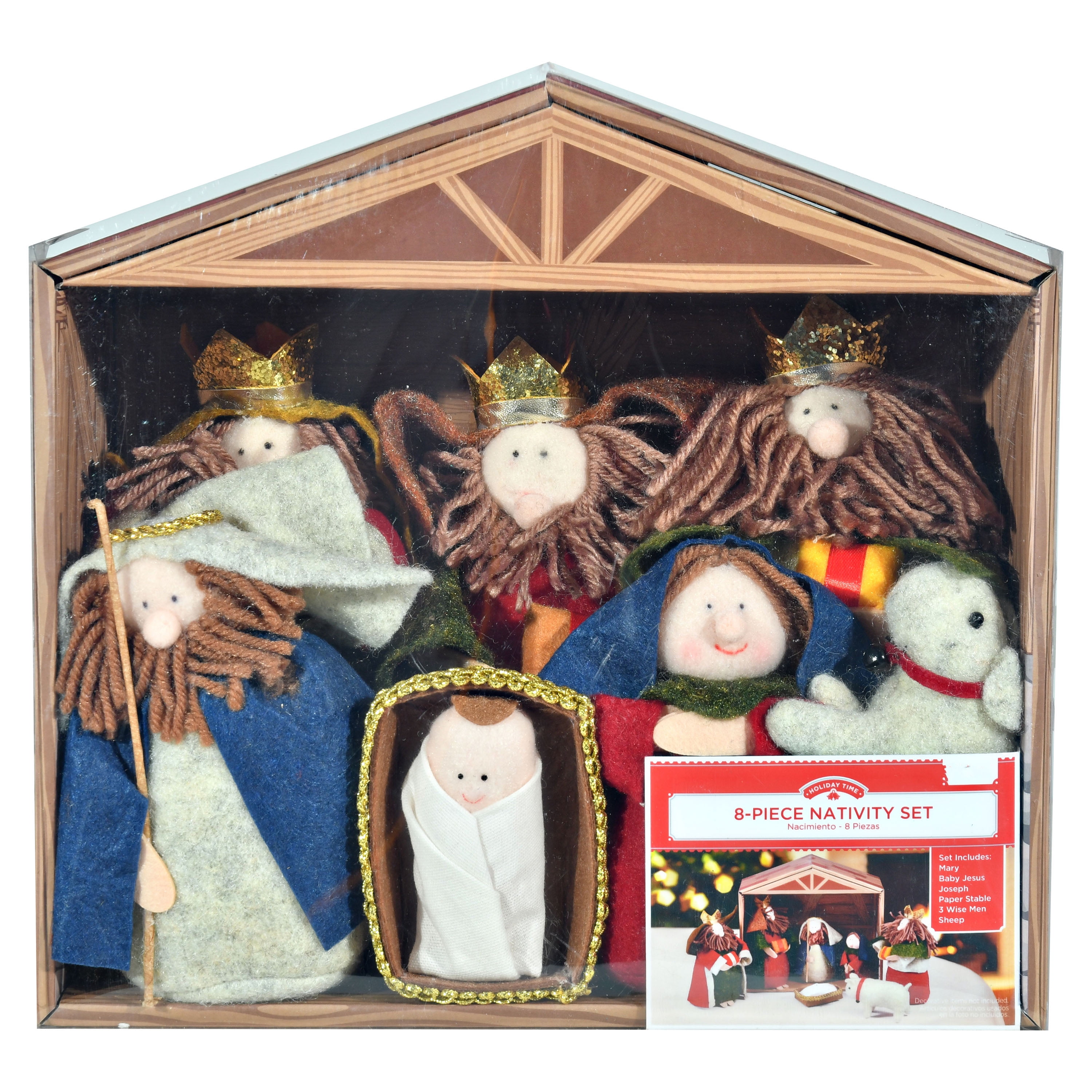 15 Vintage Design Works Crafts Felt Wall Hanging Kit Nativity Scene