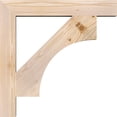 thumbnail image 3 of Ekena Millwork 3 1/2"W x 26"D x 26"H Westlake Block Smooth Bracket, Douglas Fir, 3 of 25