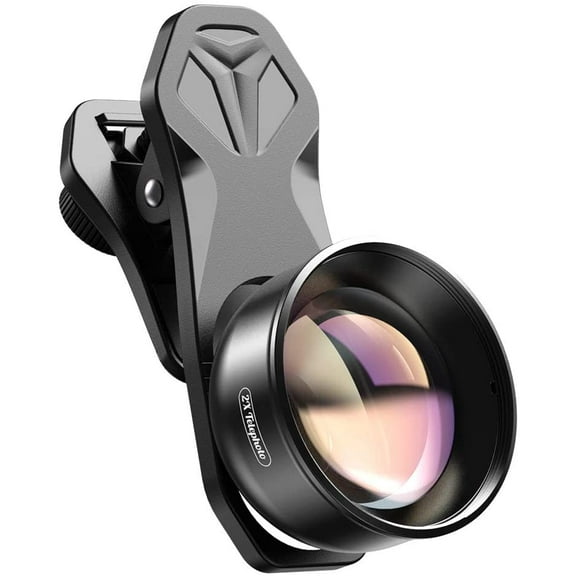Apexel 2x Telephoto Lens for Dual Lens/ Single Lens iPhone,Pixel,Samsung Galaxy Smartphones