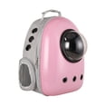 thumbnail image 1 of Carrier Pet Backpack Transpirable Pet Dog Outing Bag Space Pet Backpack (Rosa), 1 of 3