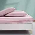 thumbnail image 3 of 100% Mulberry Silk Fitted Sheet with Deep Pocket Made in USA, Real 22 Momme Silk Bed Sheets, 6A Grade Pure Silk, Hypoallergenic, 3 of 7