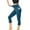 Navy, variant on Miqool Capri Leggings for Women High Waisted Tummy Control Stretch Gym Yoga Pants for Cycling Workout with Pockets