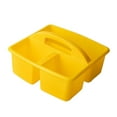 thumbnail image 2 of veasfak 3Pieces Desktop Compartment Basket Multi Grid Classification Divider Craft Yellow Blue Green, 2 of 9