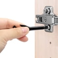 thumbnail image 4 of 1 Pce Tournevis Multifonction Noir en Forme de Clé pour Phillips Ouvre-Bouteille Porte-Clés Outil de Réparation Outils à Main, 4 of 5