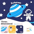 thumbnail image 3 of Heavy Duty Shockproof Case For iPad Air 11 2026 / 2025 / 2024,Anti Drop Silicone+PC Layer Protective Case Handle Stand ,Shoulder Strap，Cartoon Pattern Three-layer Protective Tablet Cover,Dark blue, 3 of 10