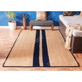 thumbnail image 3 of Chouhan Rugs Natural Jute Navy Lined Rug Bohemian Rug Decor Rug Handwoven Rug Custom Rug Decorative Rug, 3 of 8