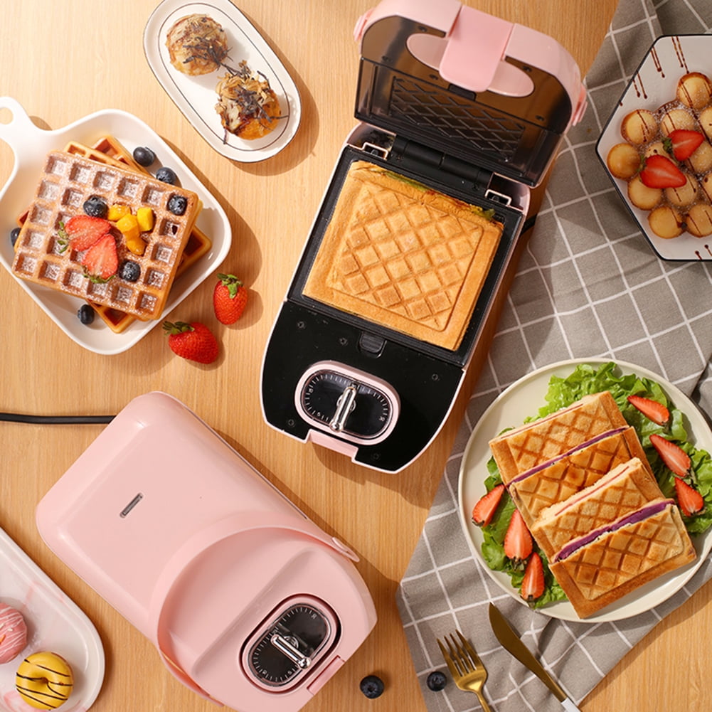 1pc Plug Type Multifunctional Sandwich & Waffle Maker, Household Electric  Bread Toaster, Suitable For Four Seasons Cooking