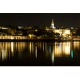 thumbnail image 2 of Belgrade Night Wall Mural by Wallmonkeys Peel and Stick Graphic (48 in W x 32 in H) WM249563, 2 of 4