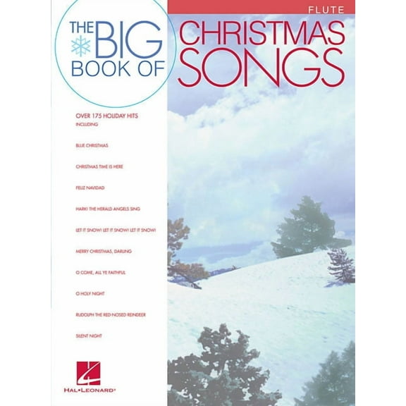 Big Book of Christmas Songs Big Book of Christmas Songs for Flute, (Paperback)