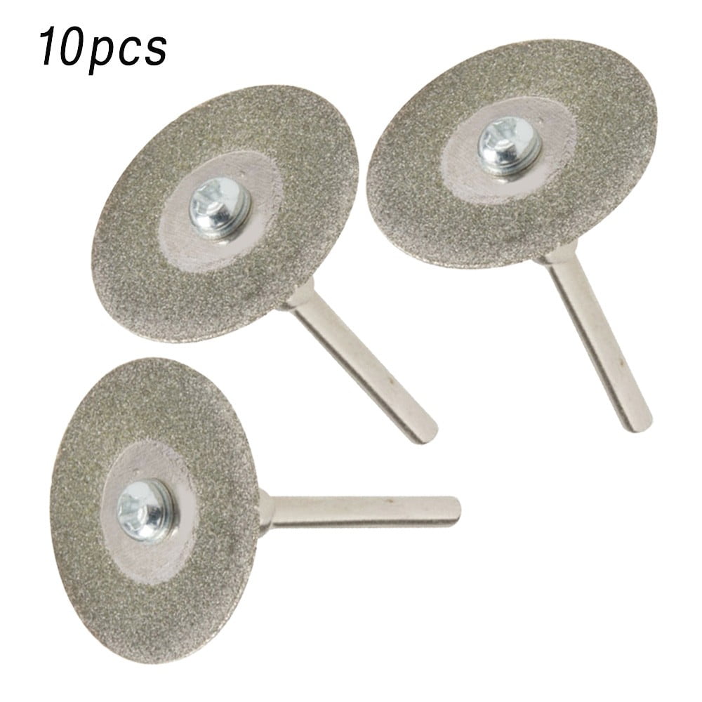 Diamond Replacemant Wheels 10pcs For Tungsten Grinder Sharpener Rotary Tools 