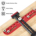 thumbnail image 3 of Cabinet Hardware Jig Aluminum Alloy Cabinet Handle Drill Guide, 3 of 9