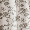 thumbnail image 2 of Blue Shower Curtain Floral Cotton Linen Cottagecore Shower Curtain for Bathroom 72" W x 72" L, 2 of 5