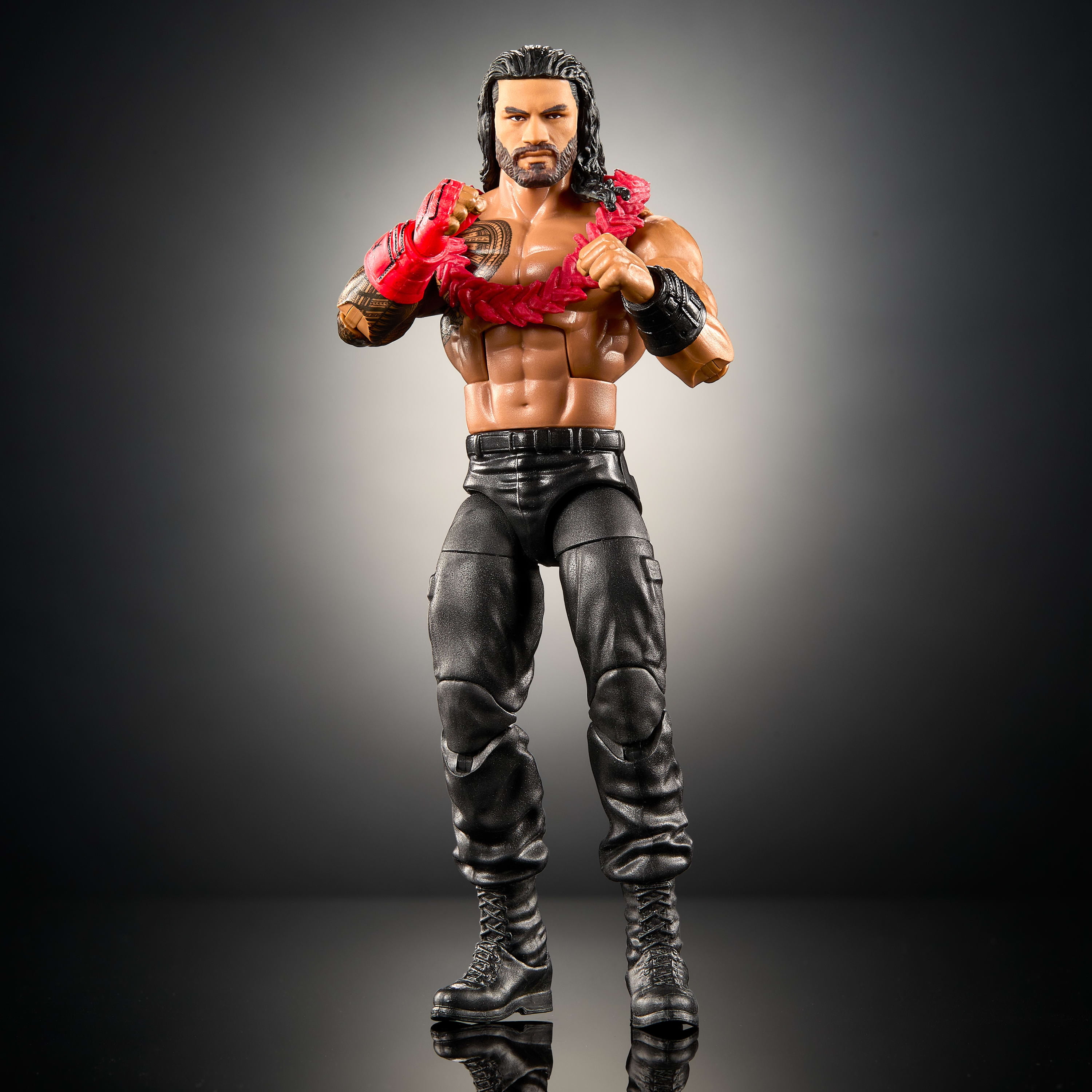 WWE Elite Roman Reigns Action Figure, Greatest Hits 2025, 6-inch Collectible with Accessories