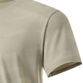 thumbnail image 4 of GUZOM Mens UPF Sun Protection Quick Dry Moisture Wicking Breathable Mesh Lightweight Athletic T-Shirt Khaki,Size XL, 4 of 4