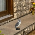 thumbnail image 3 of MRLESS Resin Owl Statue Fake Owl Sculpture Lifelike Realistic Owl Figurine Outdoor Owl Decoration For Garden Yard Courtyard And Porch Decor, 3 of 6