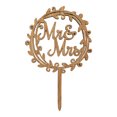 thumbnail image 6 of Wedding Cake Topper Set with Wooden Picks - Elegant Cake Decorations for Wedding Cakes Featuring Classic Design and Reusable Components - C, 6 of 6