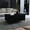 Black, variant on 15.6" H Coffee Table, Black Coloration, 1 Shelf For Orderliness, 4 Firm Legs, Compact Smaller Locations, Engineered Wood Produced Tallness, Utility, Brackets, Limited Rooms, Made Of Timberwood