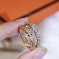 thumbnail image 1 of La Conception de Bague Hermès cool et Classique Est Très Exquise, 1 of 8