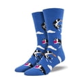 thumbnail image 1 of Socksmith Men's Catch Your Drift Graphic Socks, 1 of 2