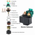 thumbnail image 5 of Motorcycle Electrical Part Starter Solenoid Relay Ignition Key Switch for CBX VTR250 ,High Power, 5 of 5