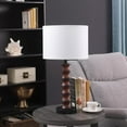 thumbnail image 5 of Ore International 27.5" In Coastal Littoral Wood Insp Modern Table Lamp, 5 of 6