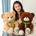 thumbnail image 2 of 25/35/45cm High Quality Cute Toy Cartoon Teddy Bear Plush Toys Stuffed Plush Animals Lovely Bear Doll Birthday Gift For ChildrenLight Brown35cm Deng Xun unisex, 2 of 2