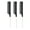 Black, variant on Washranp 3Pcs Rat Tail Comb Hair Comb,Rat Tail Carbon Fiber Heat Resistant Teasing Combs with Stainless Steel Pintail for Hair Rat tail Combs Salon