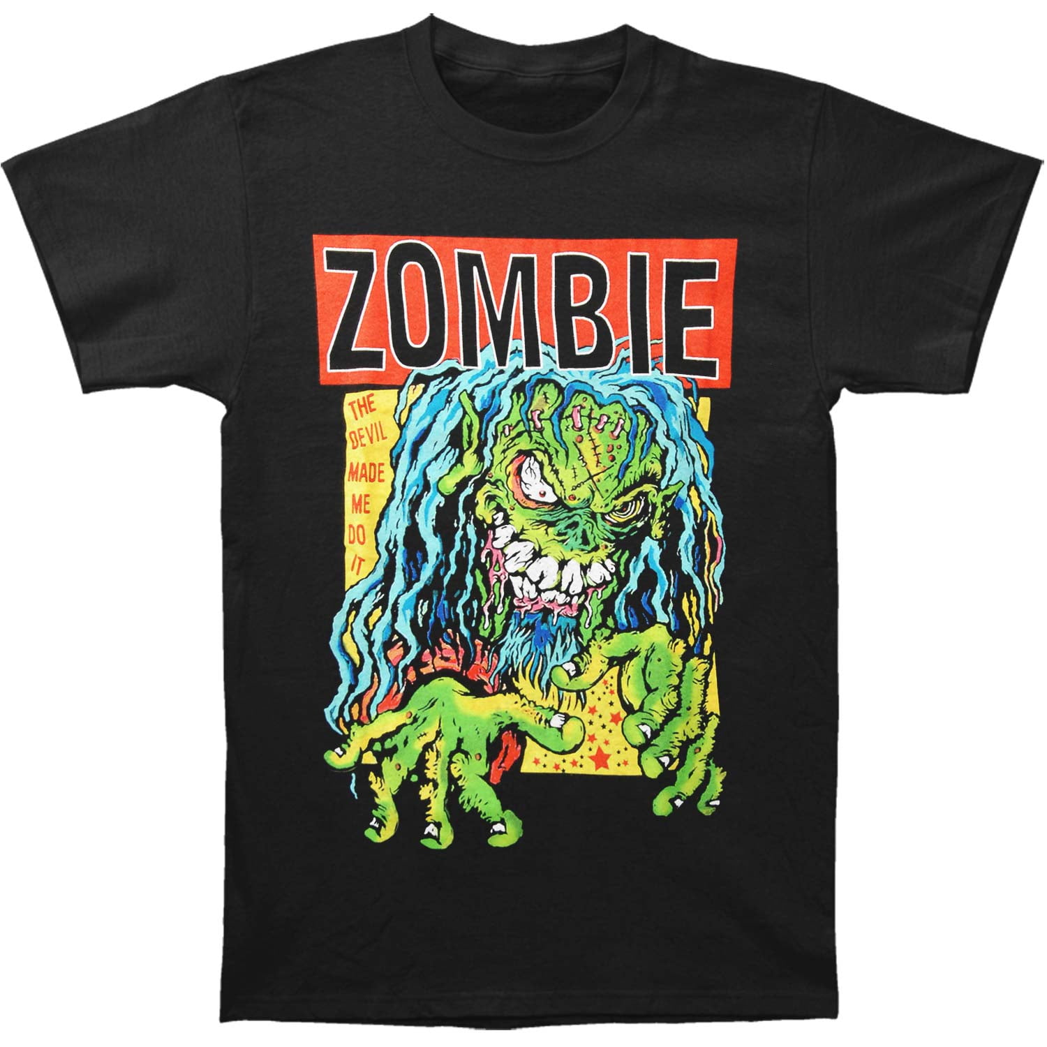 L M 2XL Black T-Shirt Rob Zombie Devil Made Me Do It S XL