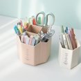 thumbnail image 3 of Rotating Desk Organizer, Desktop Organizer With Pencil Holders, 3 of 5