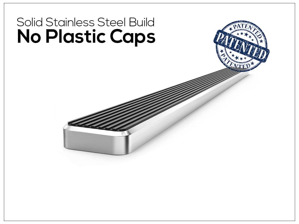 APS Rear Step Bar 5in Silver Compatible with Dodge Sprinter 2007-2009 Full Size Van & Mercedes-Benz Sprinter 10-26(Exclude Passenger Van With Rear A/C and 2015 4X4) (Side Steps Side Bars)