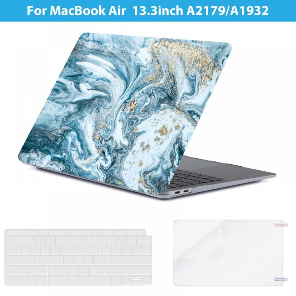 iCasso MacBook Pro 13 inch Case 2020 Release A2251/A2289 Lightning Plastic Hard Shell Case & Keyboard Cover & Screen Protector Only Compatible Newest MacBook Pro 13 with Touch Bar 