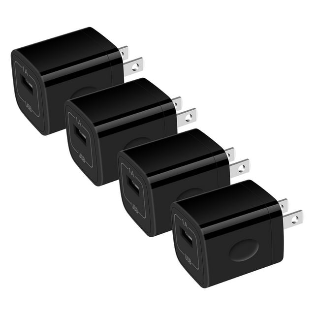 Cargador de pared HOOTEK de un solo puerto 5V/1A para iPhone Samsung