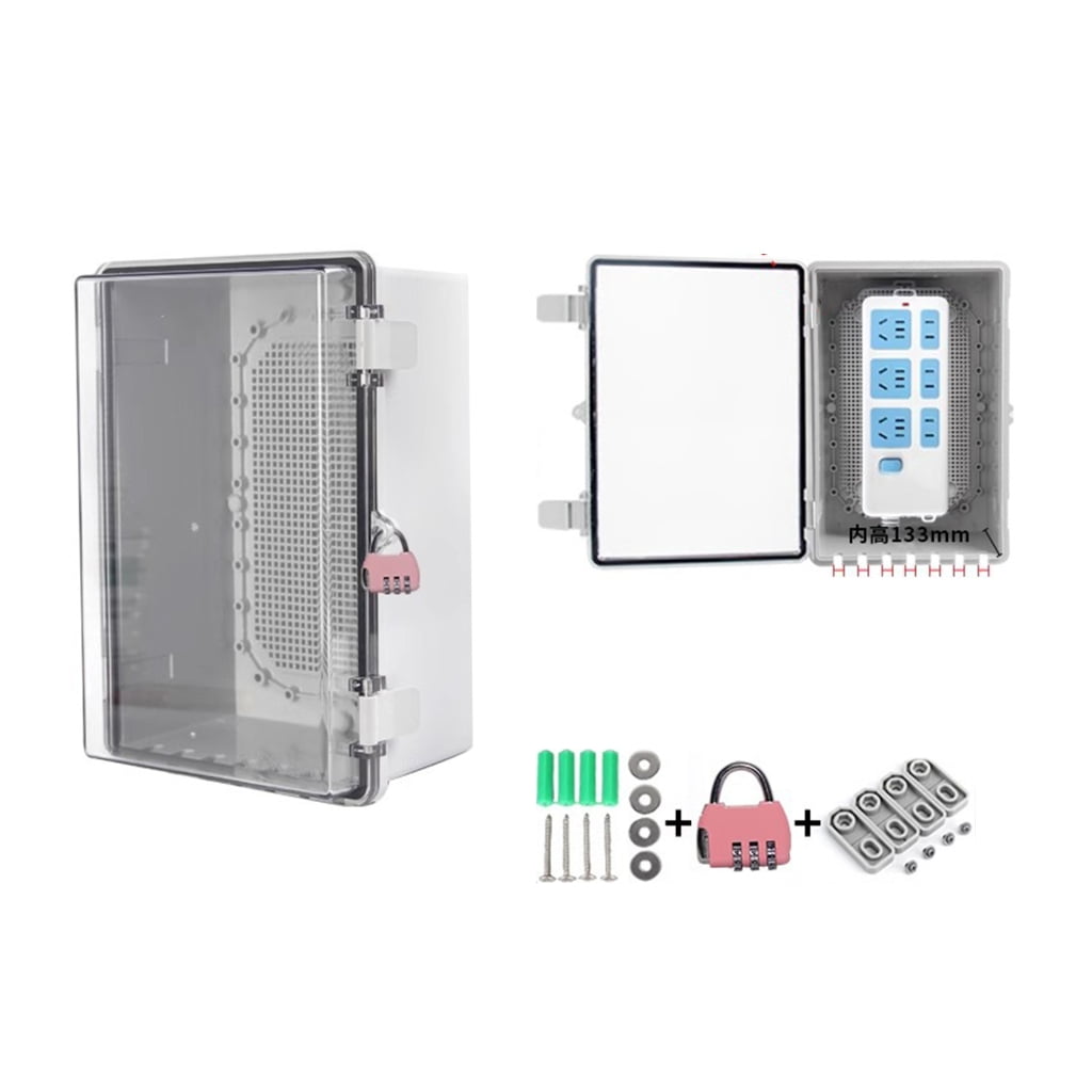 WINDLAND Weatherproof Power Outlet Cover Childproof Outdoor Electrical Case for Outdoor