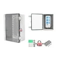 thumbnail image 3 of Outdoor Electrical Safety Box Lock Mechanism Weatherproof Power Outlet Case, 3 of 20