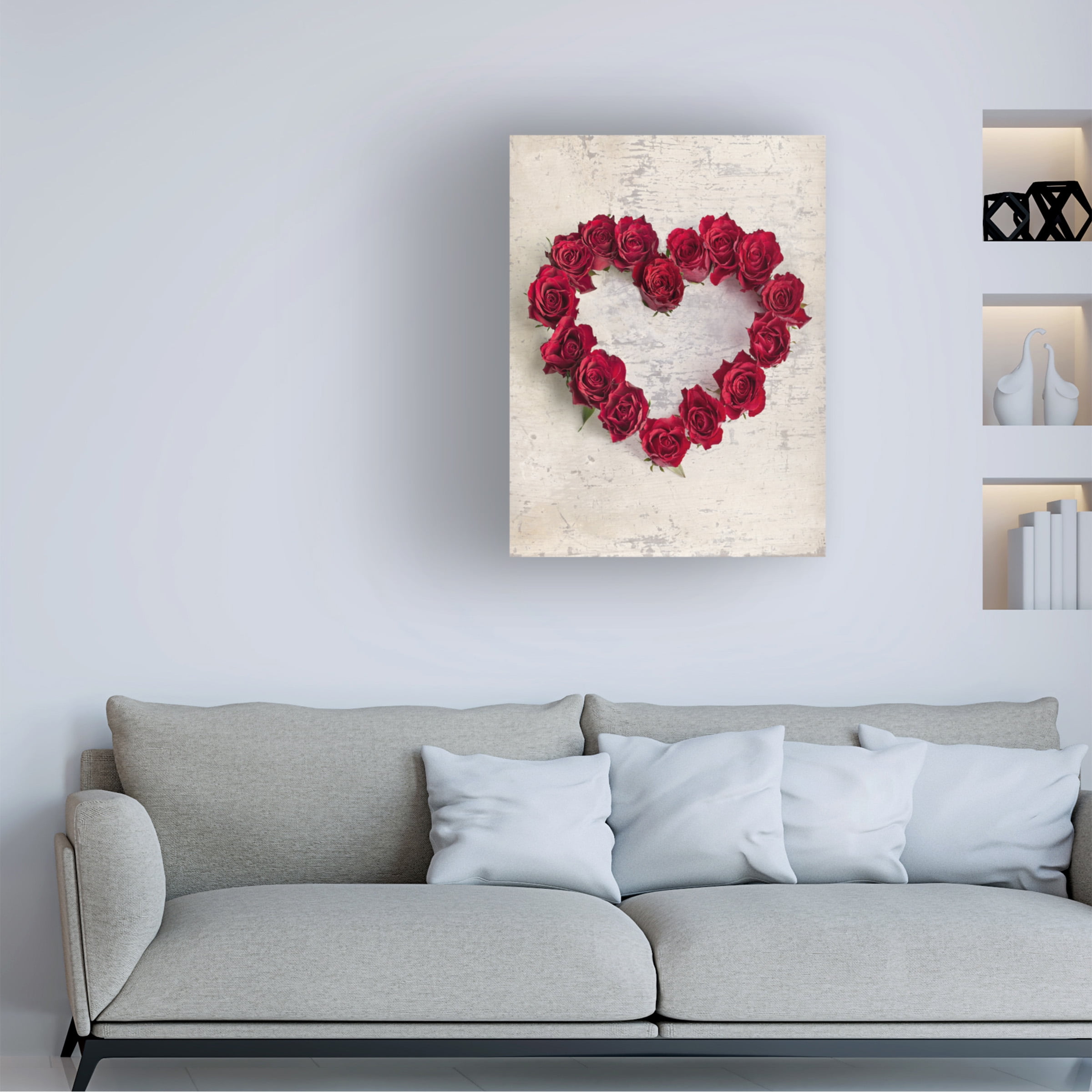 Symposium Design 'Roseheart' Canvas Art
