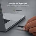 thumbnail image 3 of Cable Thunderbolt 4 USB-C a USB-C de Belkin de 2 m con alimentación de 100 W, 3 of 8