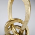 thumbnail image 2 of Cyan Design 11013 Meridan 8-1/2"W X 8"D X 16"H Abstract Sculpture By J. Kent Martin - Gold, 2 of 2