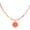 Orange, variant on Fruit Pendant Choker Necklace Hand-Strung Seed Bead Adjustable Extension for Casual Daily Outfits