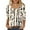 Multicolor#09, variant on 3/4 Sleeve U Neck Tops for Women Dressy Casual Boho Floral Printed Summer Graphic Tunic T-Shirts Loose Lightweight Cotton Pullover Blouse Multicolor#03 XL