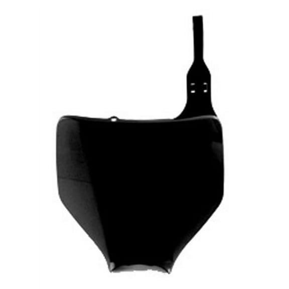 Acerbis Black Plastic Front Number Plate (2042310001)