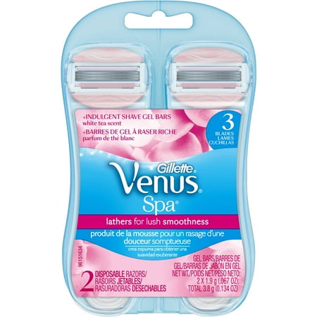 Gillette Venus, Disposables, Spa Breeze 2in1, 2ct
