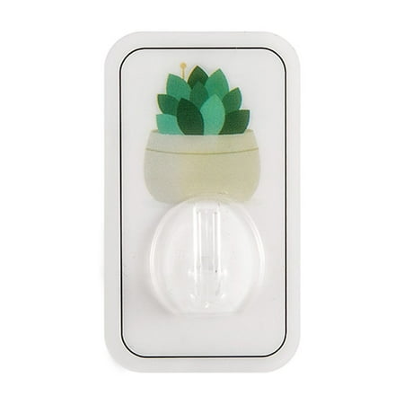 

Xboschi Botanical Garden Hook Traceless Sticky Coat Hook Hanger 2024 New