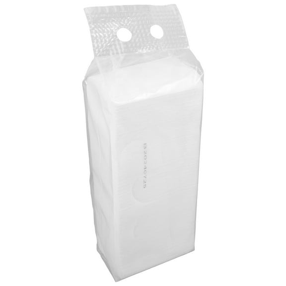1 Bag Wall Hanging Disposable Napkins 440 Sheets White Paper for Home Kitchen Parties Bathroom
