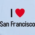 thumbnail image 2 of CafePress - I Love San Francisco Infant Bodysuit - Baby Light Bodysuit, Size Newborn - 24 Months, 2 of 4